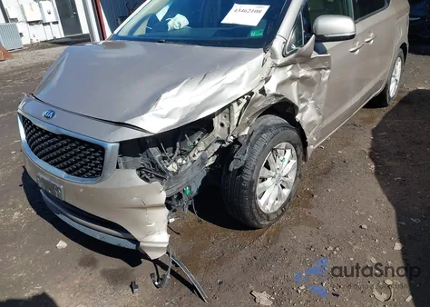2017 Kia Sedona Ex z USA, uszkodzony, nr VIN KNDMC5C10H6256948